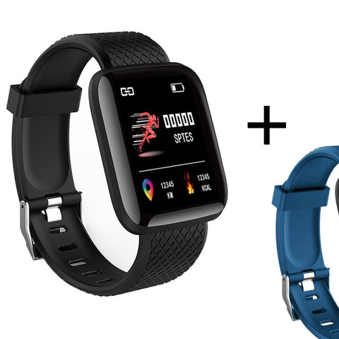 Smart Bracelet Blood Pressure Measurement Waterproof Fitness Tracker Watch Heart Rate Monitor Pedometer Smart Band Women Men - RELEVAZA