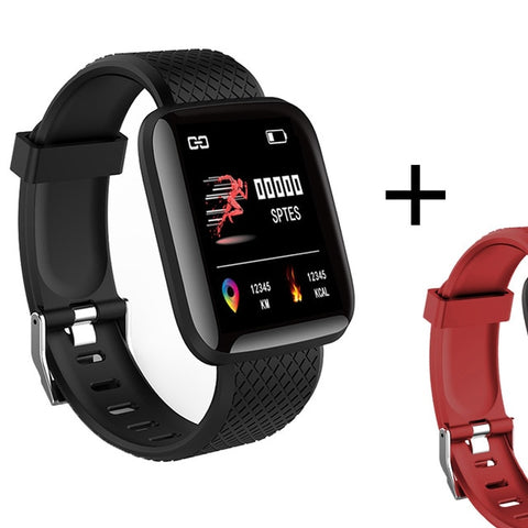 Smart Bracelet Blood Pressure Measurement Waterproof Fitness Tracker Watch Heart Rate Monitor Pedometer Smart Band Women Men - RELEVAZA