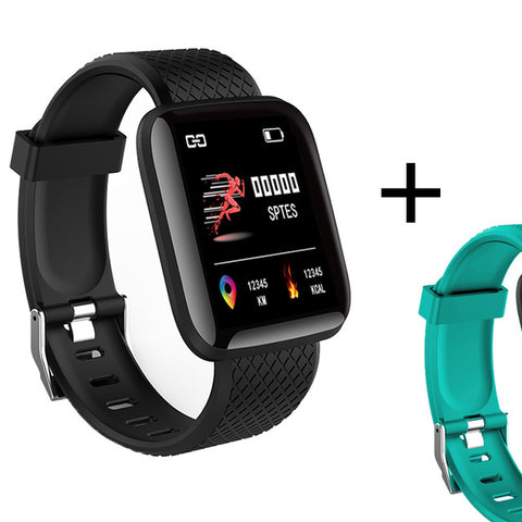 Smart Bracelet Blood Pressure Measurement Waterproof Fitness Tracker Watch Heart Rate Monitor Pedometer Smart Band Women Men - RELEVAZA