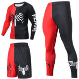 Superhero Compression Tracksuits Men's Sport Suit Quick Dry Running sets Clothes Sports Joggers Training Gym Fitness Man Set - RELEVAZA