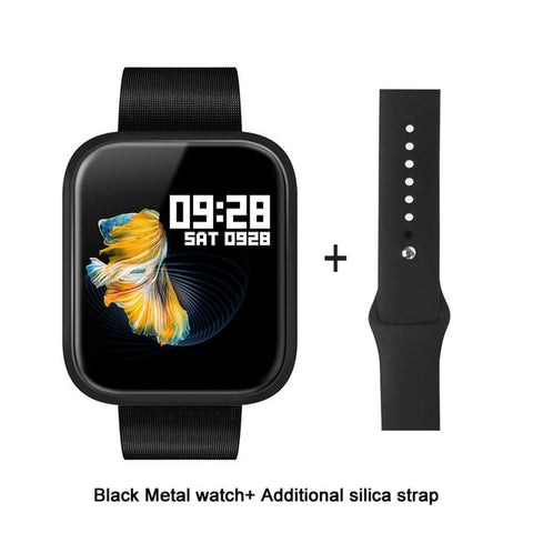 VERYFiTEK P70 Smart Watch Blood Pressure Heart Rate Monitor IP68 Fitness Bracelet Watch Women Men Smartwatch for IOS Android - RELEVAZA