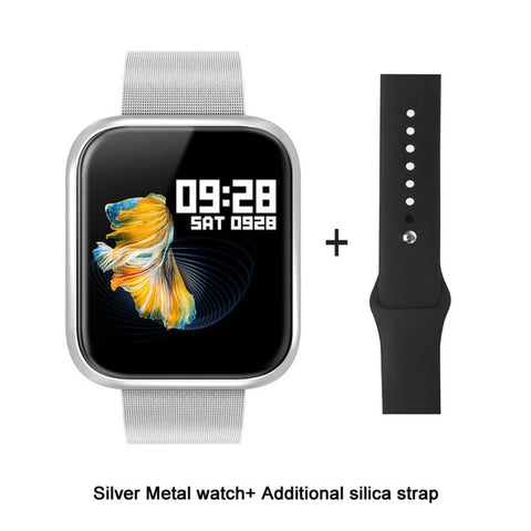 VERYFiTEK P70 Smart Watch Blood Pressure Heart Rate Monitor IP68 Fitness Bracelet Watch Women Men Smartwatch for IOS Android - RELEVAZA