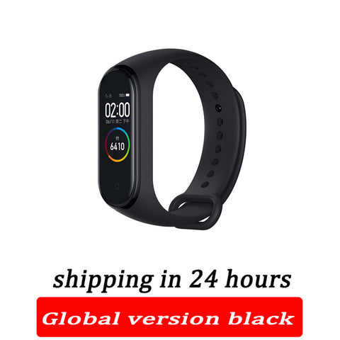 Original XiaoMi  Mi Band 4 Smart Wristband Fitness Bracelet MiBand Band 4 Heart Rate Time Big Touch Screen  Message Smartband - RELEVAZA