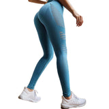 Seamless Tummy Control Yoga Pants Stretchy High Waist Compression Tights Sports Pants Push Up Running Women Gym Fitness Leggings - RELEVAZA
