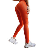 Seamless Tummy Control Yoga Pants Stretchy High Waist Compression Tights Sports Pants Push Up Running Women Gym Fitness Leggings - RELEVAZA