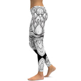 LI-FI Print Yoga Pants Women Unique Fitness Leggings Workout Sports Running Leggings Sexy Push Up Gym Wear Elastic Slim Pants - RELEVAZA