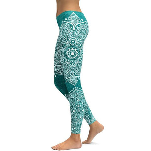 LI-FI Print Yoga Pants Women Unique Fitness Leggings Workout Sports Running Leggings Sexy Push Up Gym Wear Elastic Slim Pants - RELEVAZA