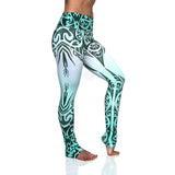 LI-FI Print Yoga Pants Women Unique Fitness Leggings Workout Sports Running Leggings Sexy Push Up Gym Wear Elastic Slim Pants - RELEVAZA