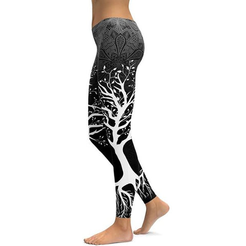LI-FI Print Yoga Pants Women Unique Fitness Leggings Workout Sports Running Leggings Sexy Push Up Gym Wear Elastic Slim Pants - RELEVAZA