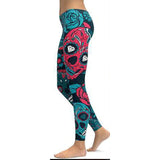 LI-FI Print Yoga Pants Women Unique Fitness Leggings Workout Sports Running Leggings Sexy Push Up Gym Wear Elastic Slim Pants - RELEVAZA