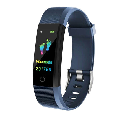 Smart Wristband fitness tracker Watch Health Heart rate band Blood Pressure Waterproof Smart Bracelet for Men Women Smartband - RELEVAZA