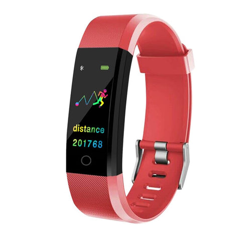 Smart Wristband fitness tracker Watch Health Heart rate band Blood Pressure Waterproof Smart Bracelet for Men Women Smartband - RELEVAZA